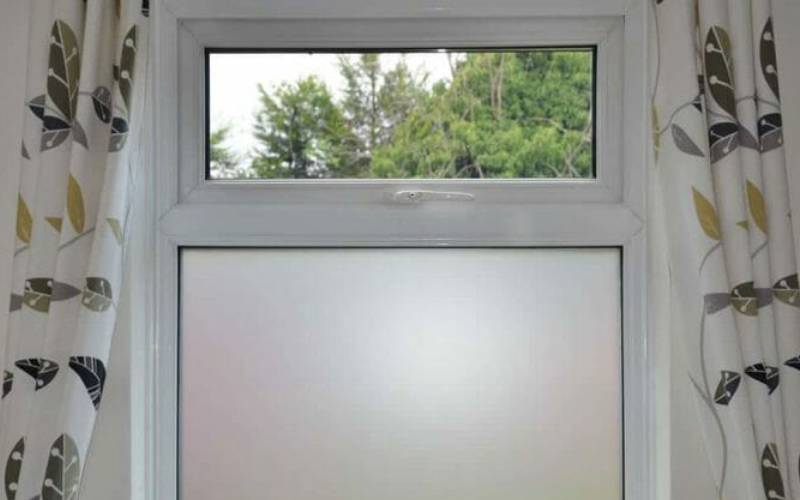 frosted window film