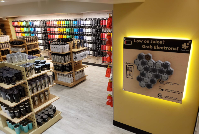 commercial charging station for phones