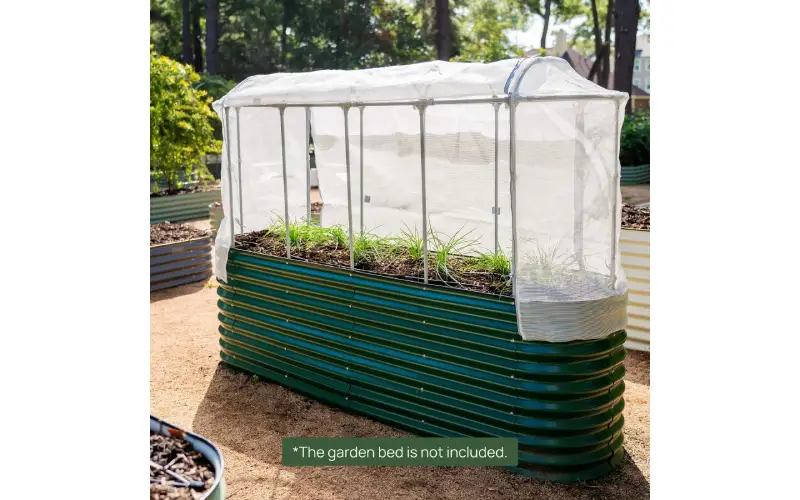 galvanized raised bed planter
