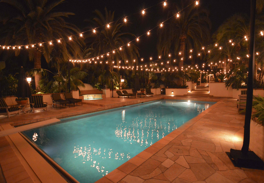 outdoor lighting service