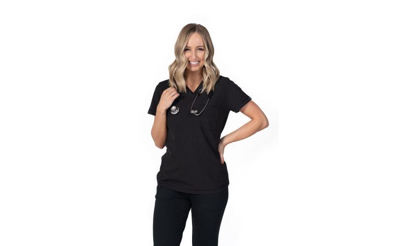 scrub tops for women