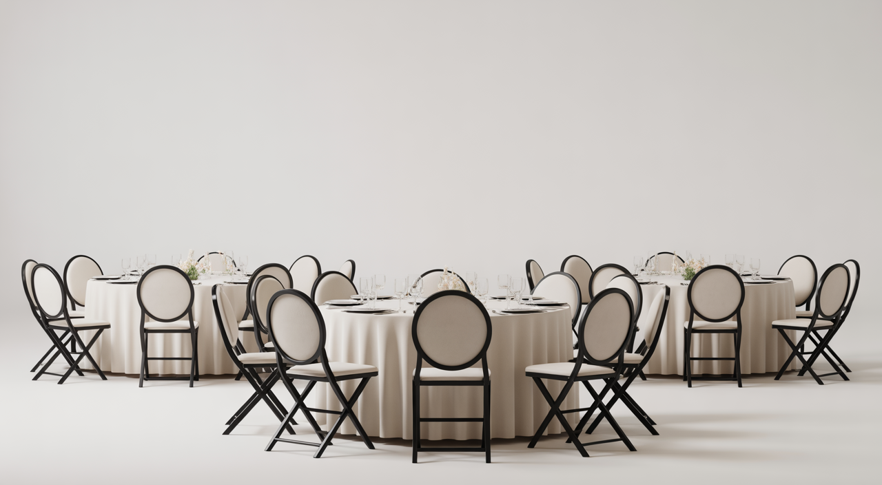 Table rentals Maryland arranged for an elegant event setup
