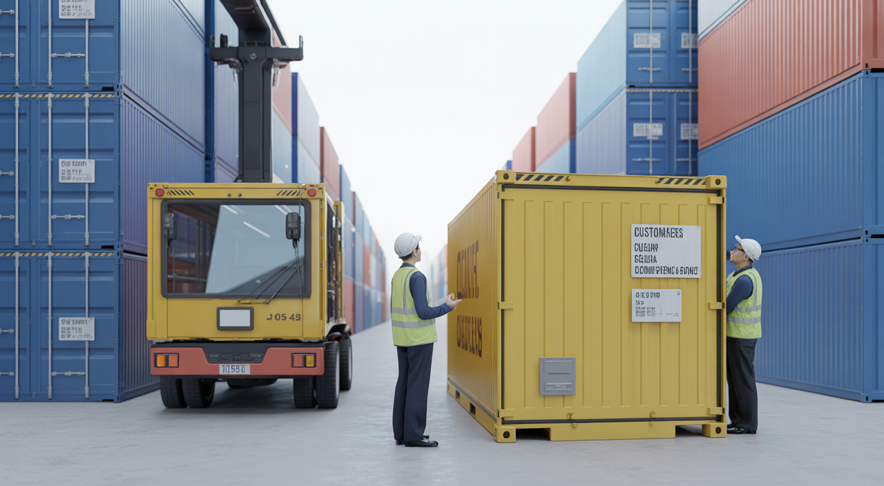 Indian trader reviewing AEO certification documents for faster customs clearance